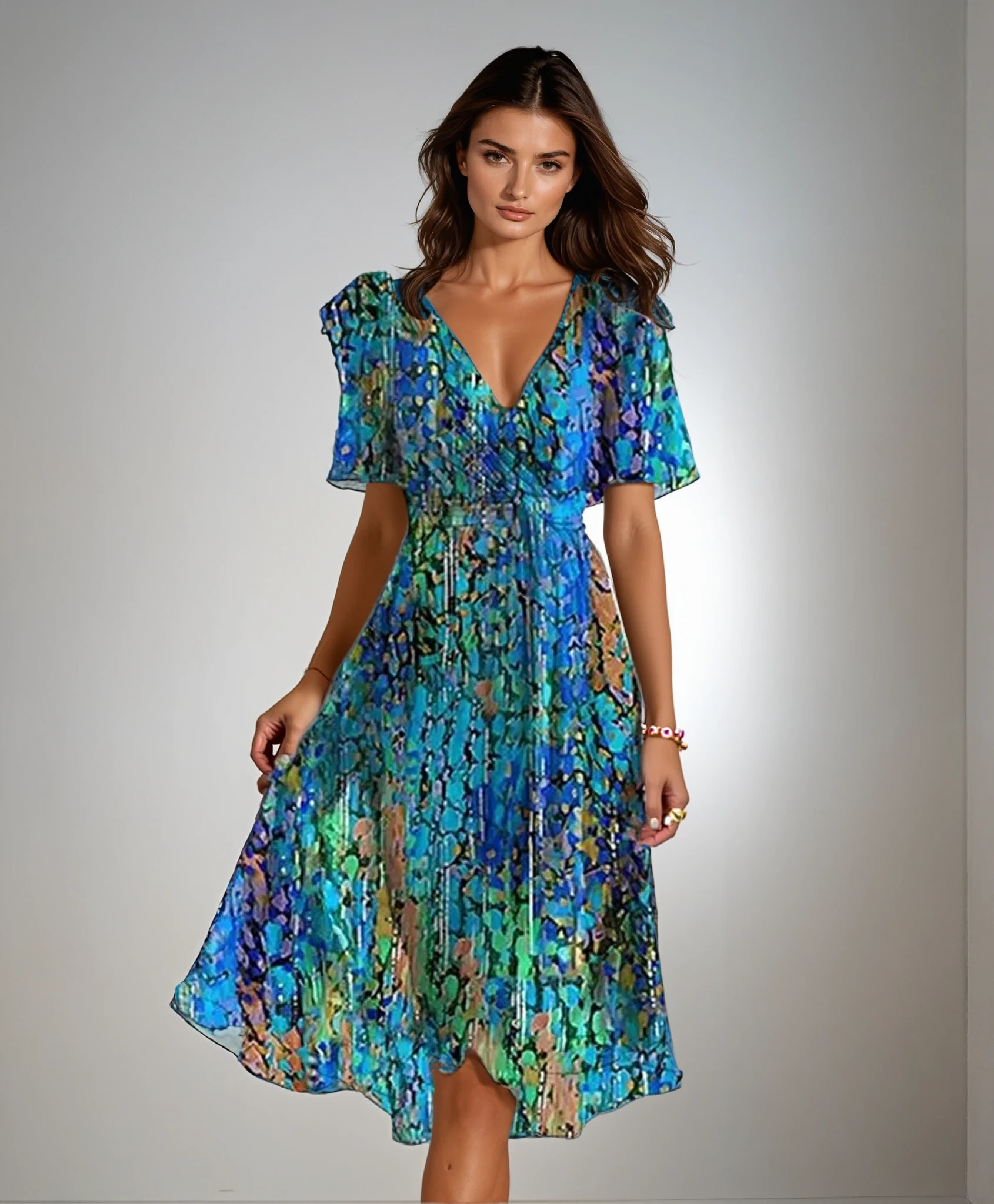 LILY™ - ELEGANT SUMMER DRESS WITH FLUID SILHOUETTE